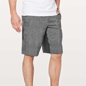 Lululemon Men's T.H.E. Short *Linerless 11" Updated - L Heathered Texture Grey